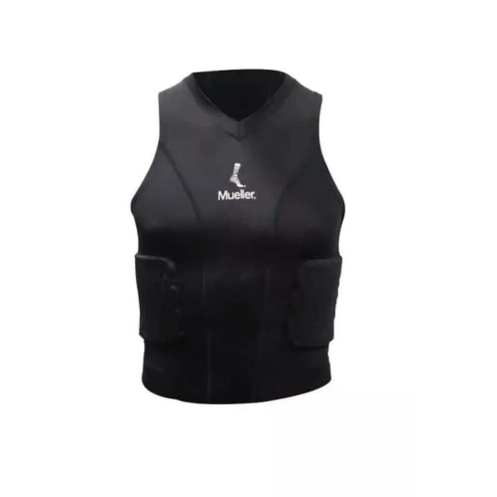 New Mueller Diamond 3-Pad Shirt impact sleeveless padded Shirt Size Adult SM
